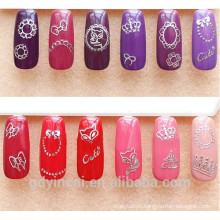 Bright color nail dress decoration tattoo stickers supply in China